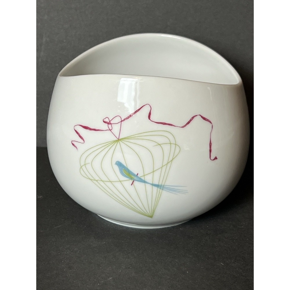 Vtg MCM Rosenthal - Continental Bird Cage Gravy Serving Bowl
